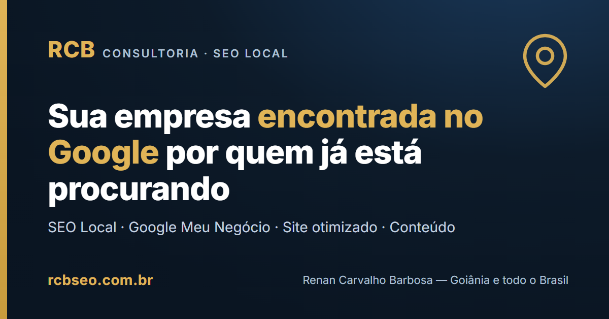 Ampulheta dourada em que a areia vira um gráfico de crescimento — quanto tempo demora o SEO local